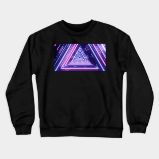 Futuristic triangles Crewneck Sweatshirt